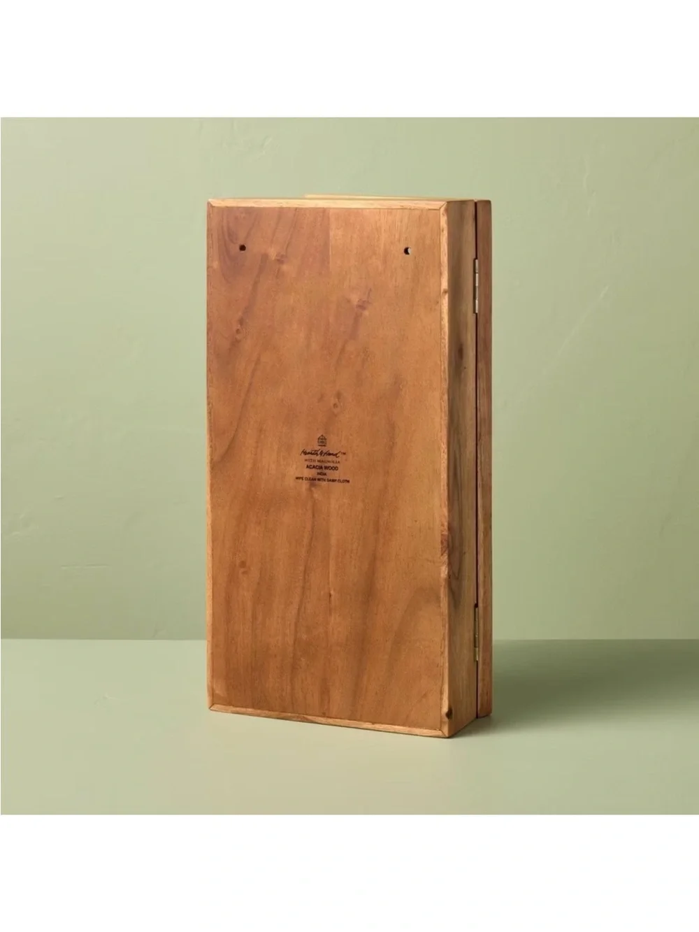 NEW! Hearth & Hand w/Magnolia ~ Wall Mounted Wood Display Box